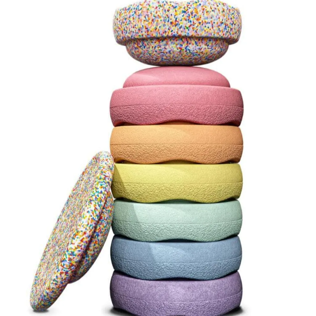 Stapelstein Super Confetti Compleet Set - Pastel - Sale