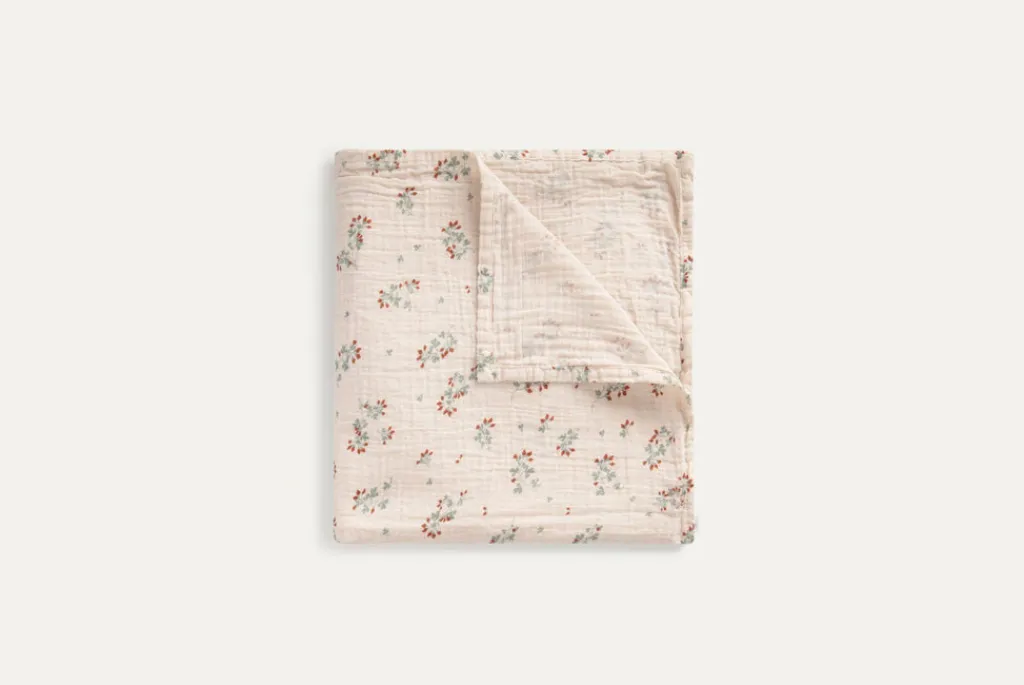 Garbo & Friends Swaddle blanket muslin 110x110cm - Clover - Sale