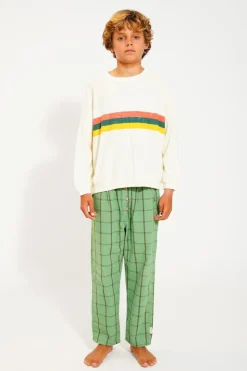 Piupiuchick Sweater - ecru met multicolorprint - Sale