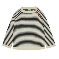 FUB Sweater - ecru/dark navy - Sale