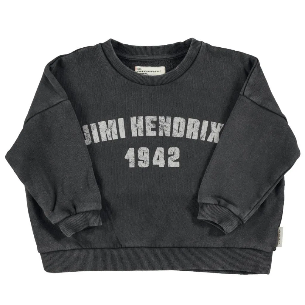 Piupiuchick Sweater - Faded black Jimmy Hendrix - Outlet