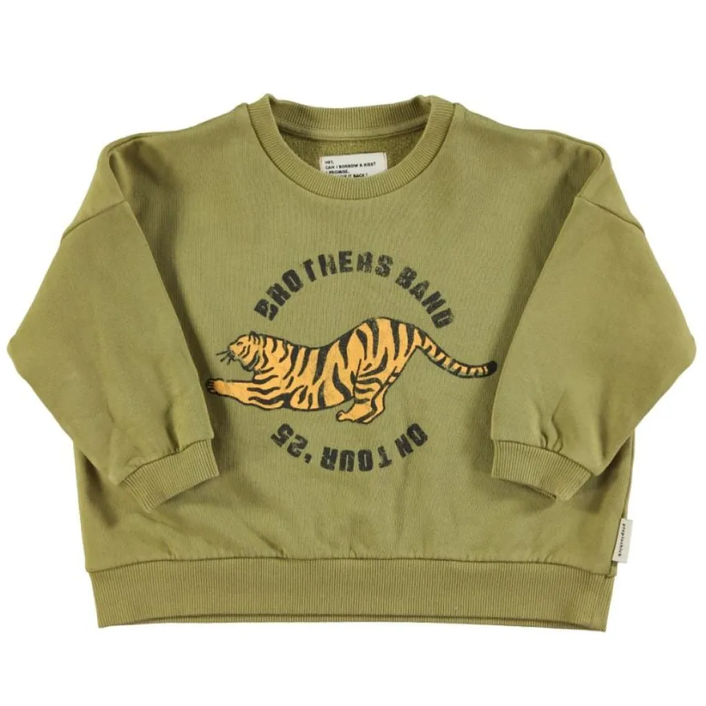 Piupiuchick Sweater - Olive Tiger - Clearance