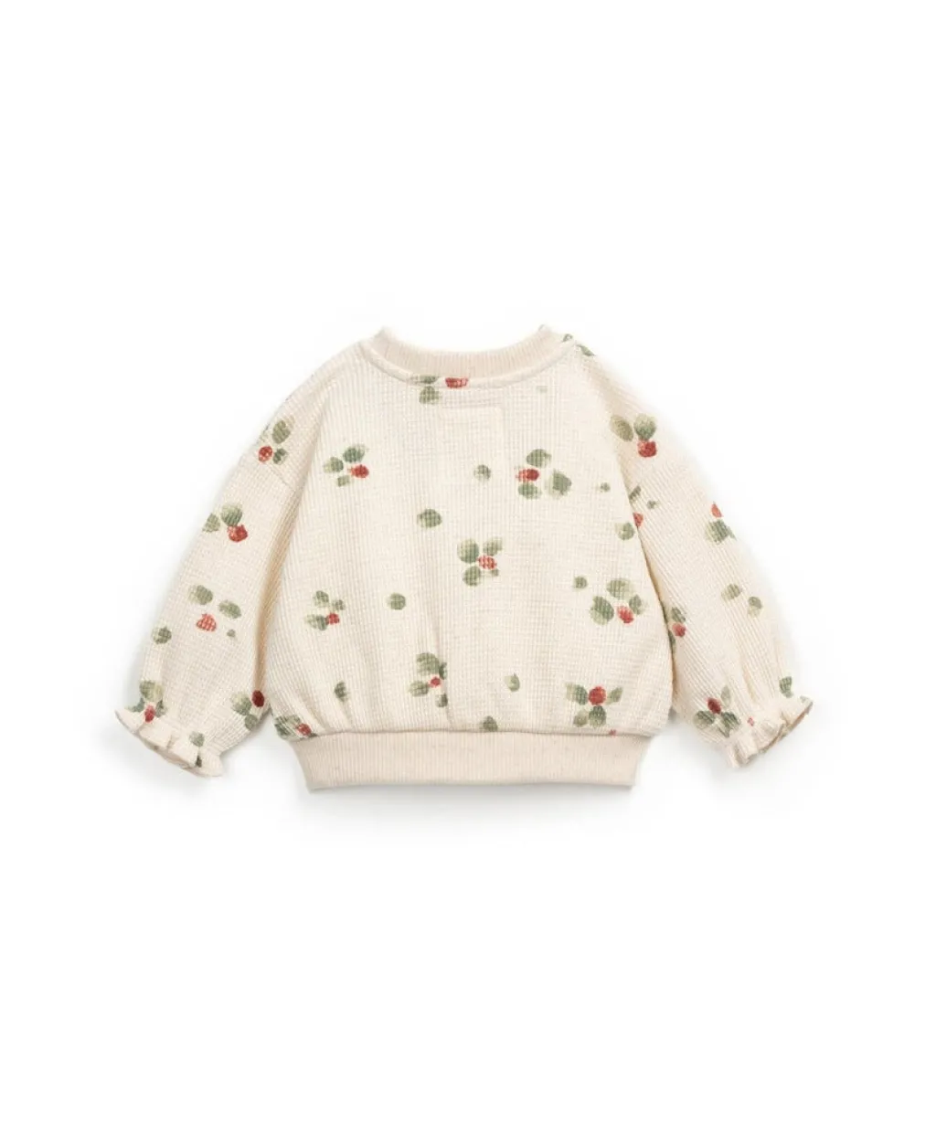 Play Up Sweater - Sheep met bloemenprint - Outlet