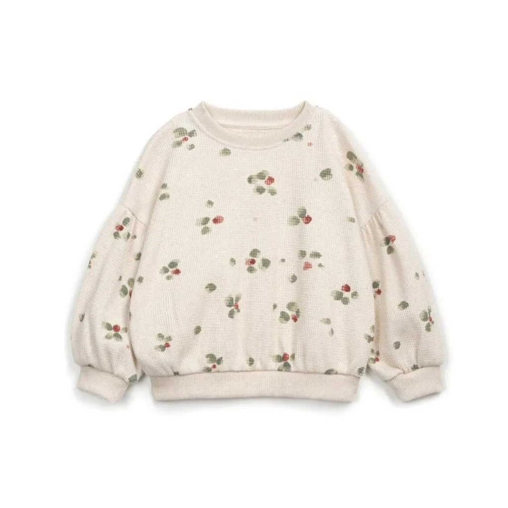 Play Up Sweater - Sheep met bloemenprint - Outlet