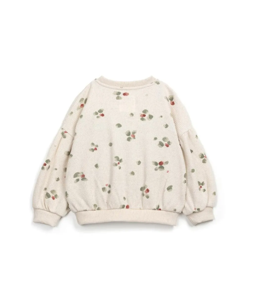 Play Up Sweater - Sheep met bloemenprint - Outlet