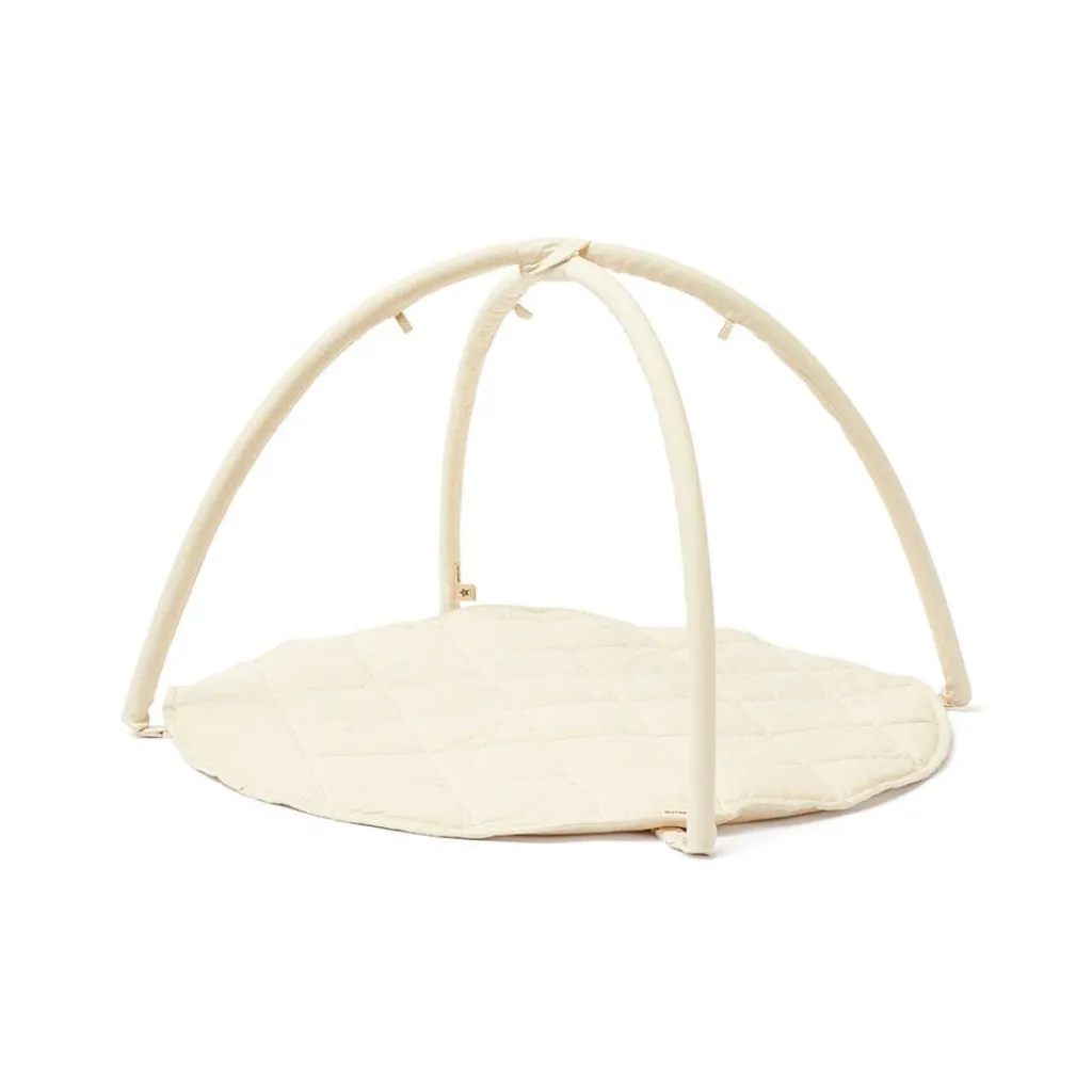 Kid's Concept Tapis de jeu babygym coton - Ecru - Clearance
