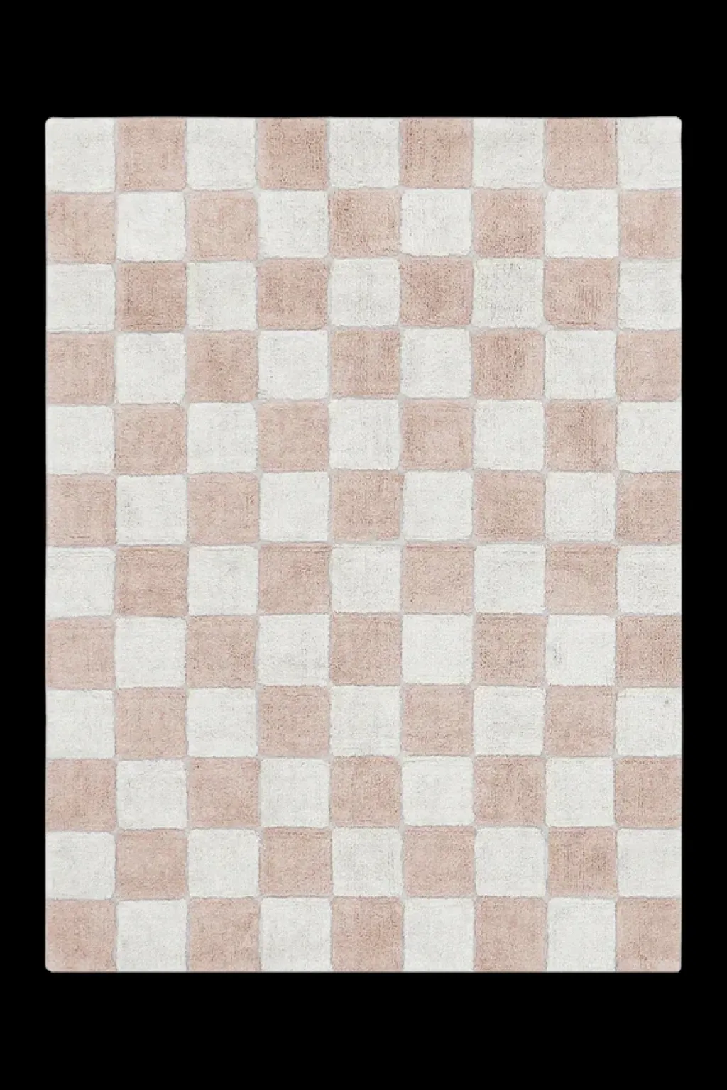 Lorena Canals Tapis lavable - Carreaux Rose - Sale