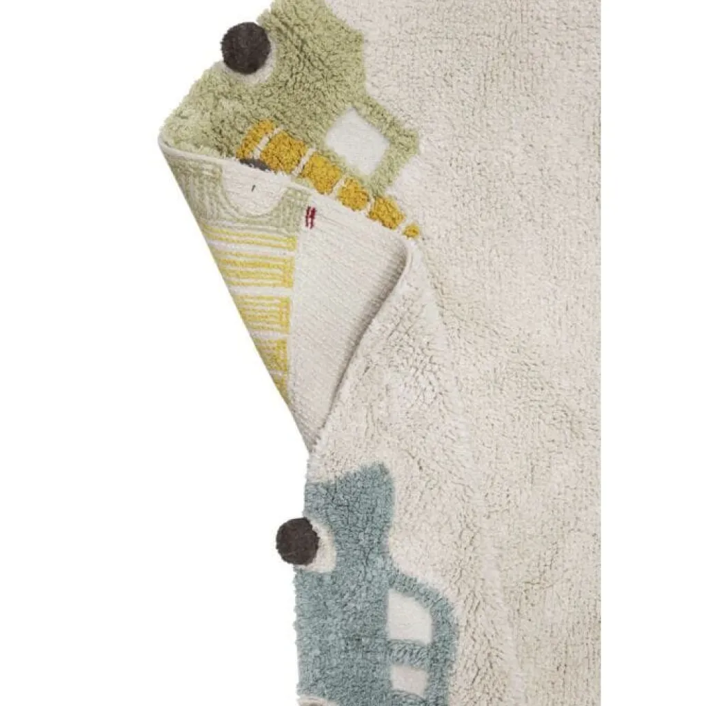 Lorena Canals Tapis lavable - Wheels - Hot