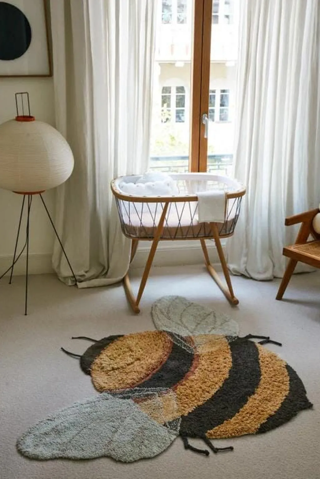 Lorena Canals Tapis lavable Abeille - Discount