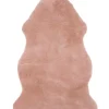 BINIBAMBA Tapis Wrigglemat en Peau de Mouton - Rose - New
