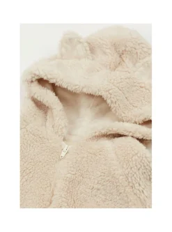 Arsene et les pipelettes Teddy cardigan - beige - Discount