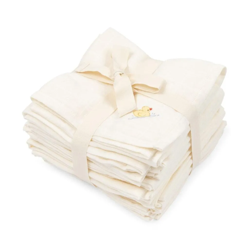 Fanga Fontana Tetradoeken 10 pack muslin cloth Nuvoli - Antique White - Online