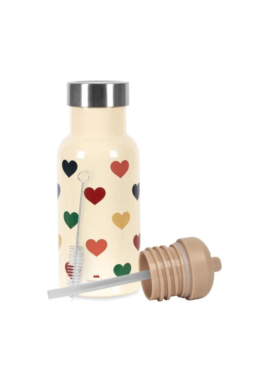 Konges Slojd Thermo drinkbus - Bon coeur coloré - Discount