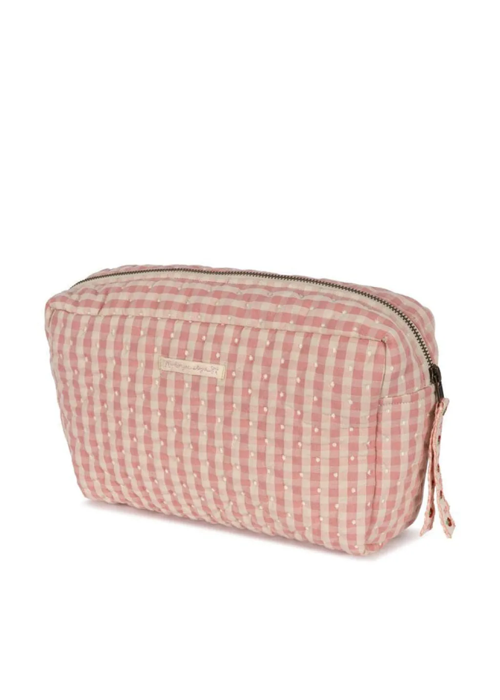 Konges Slojd Toiletzak - Powder Pink Check - Outlet
