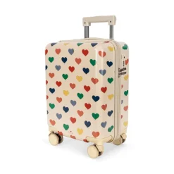 Konges Slojd Travel suitcase - reiskoffer Bon coeur coloré - Clearance
