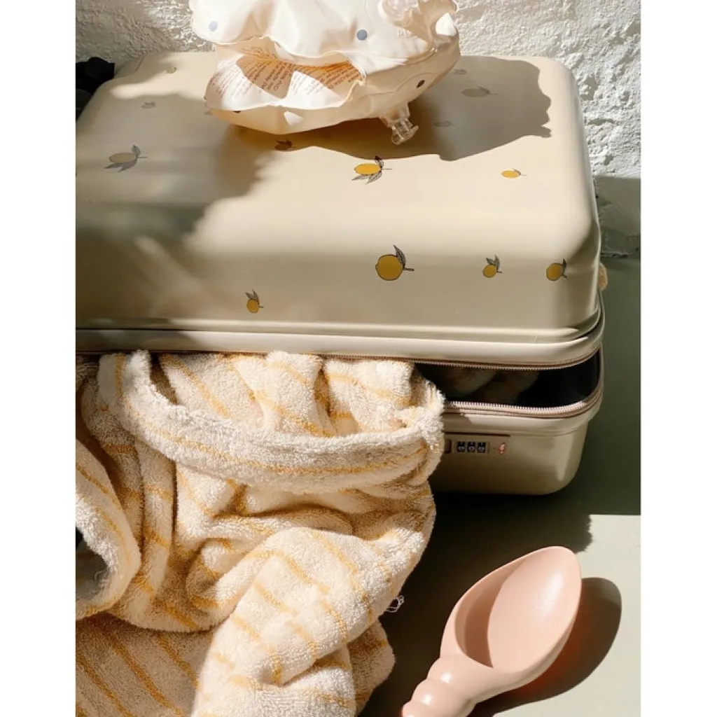 Konges Slojd Travel suitcase - reiskoffer Lemon - Outlet
