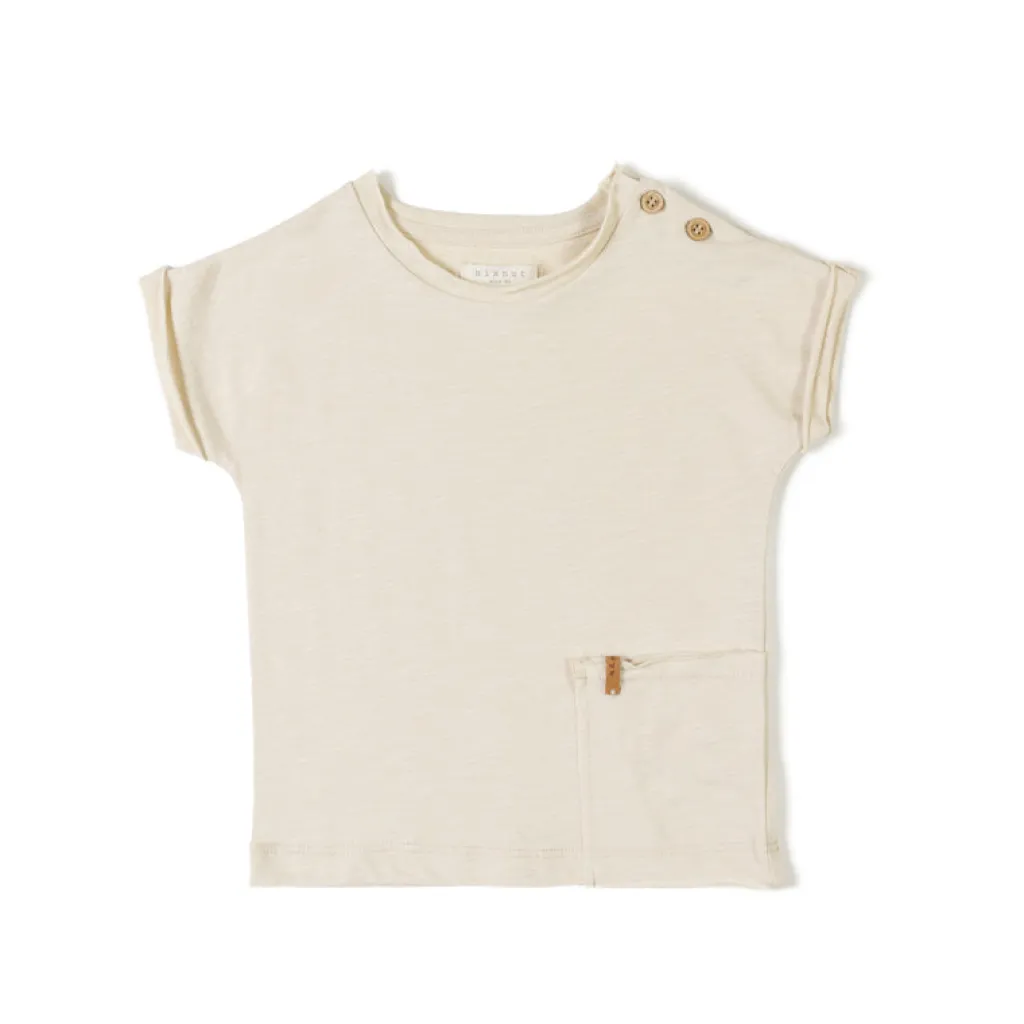 Nixnut T-shirt - Pearl - Sale