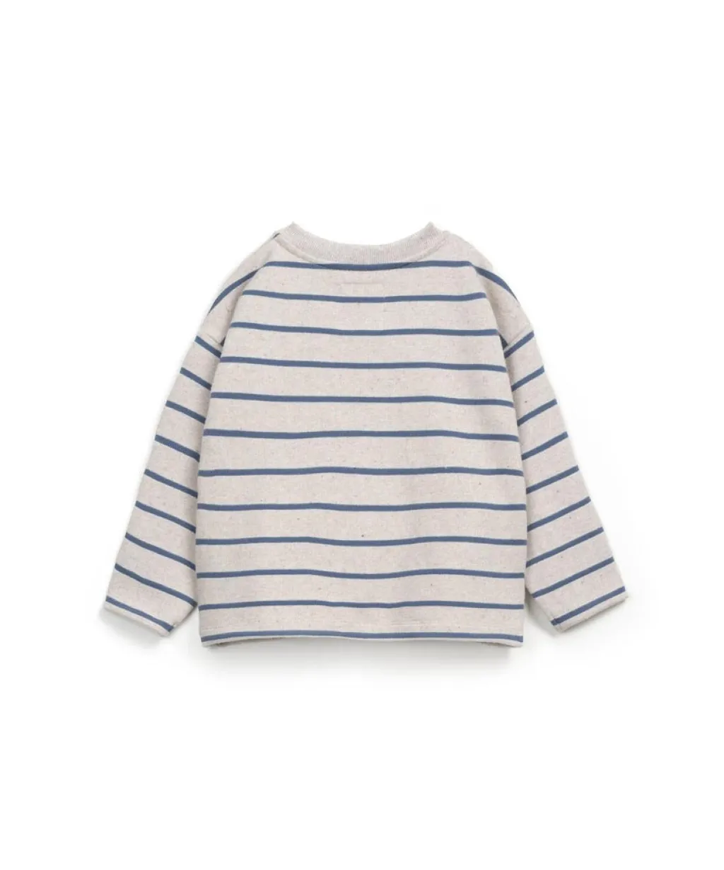 Play Up T-shirt met lange mouwen - Whale gestreept - New