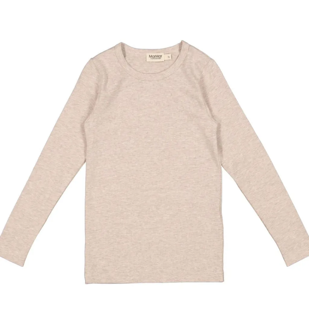 MarMar Copenhagen T-shirt met lange mouwen Tani - Doe Melange - New
