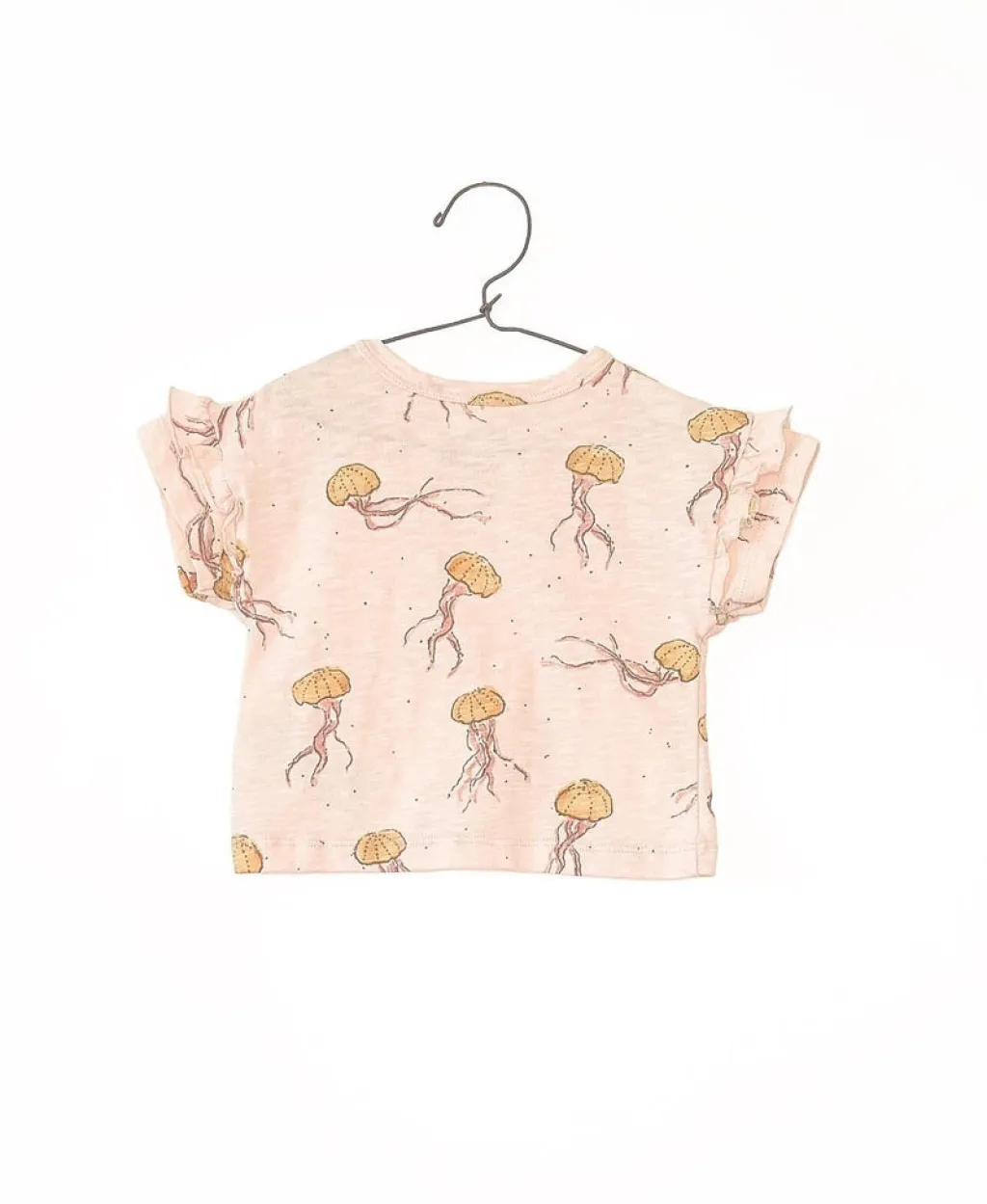 Play Up T-shirt met zeekwalletjes - Slow - Outlet