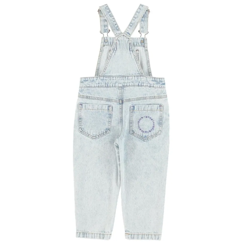 Piupiuchick Tuinbroek - washed blue denim - Hot