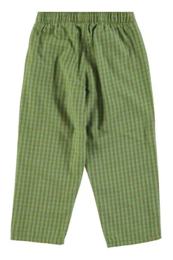 Piupiuchick Unisex broek - Green checkered - Hot