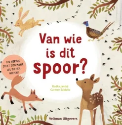 Veltman Uitgevers Van wie is dit spoor? - Radka Janská & Carmen Saldaña - Sale