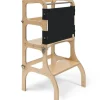 Ette Tete Veiligheidsnet voor Step'N'Sit & Step Up leertoren - Zwart - Best
