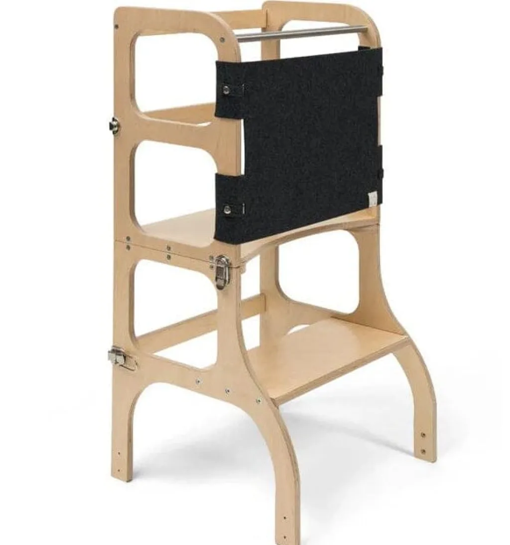 Ette Tete Veiligheidsnet voor Step'N'Sit & Step Up leertoren - Zwart - Best