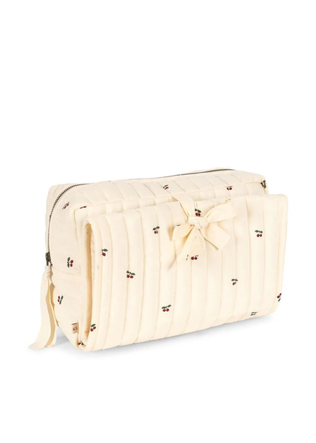 Konges Slojd Verzorgingsset Bonnie Changing Pouch - Cherry AOP - New