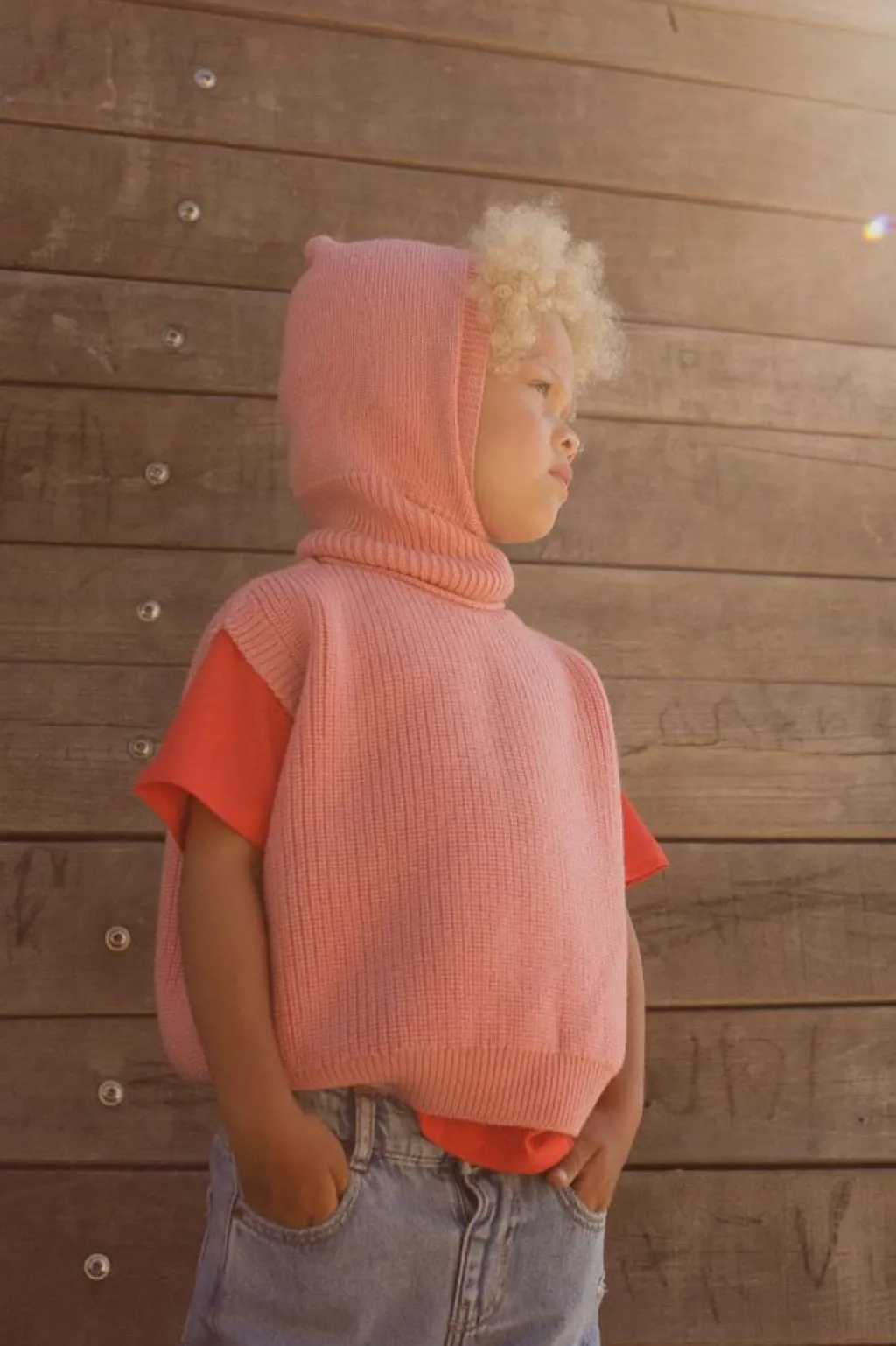 Hvid Vest Harvey Baby - Bubblegum - Online