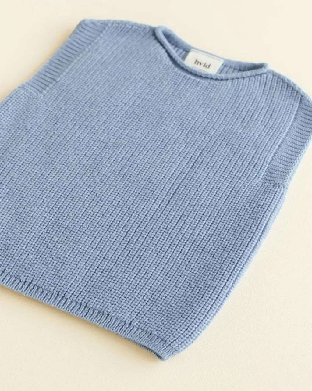 Hvid Vest Harvey Baby - Light Blue - Hot