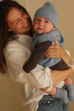 Hvid Vest Harvey Baby - Light Blue - Hot