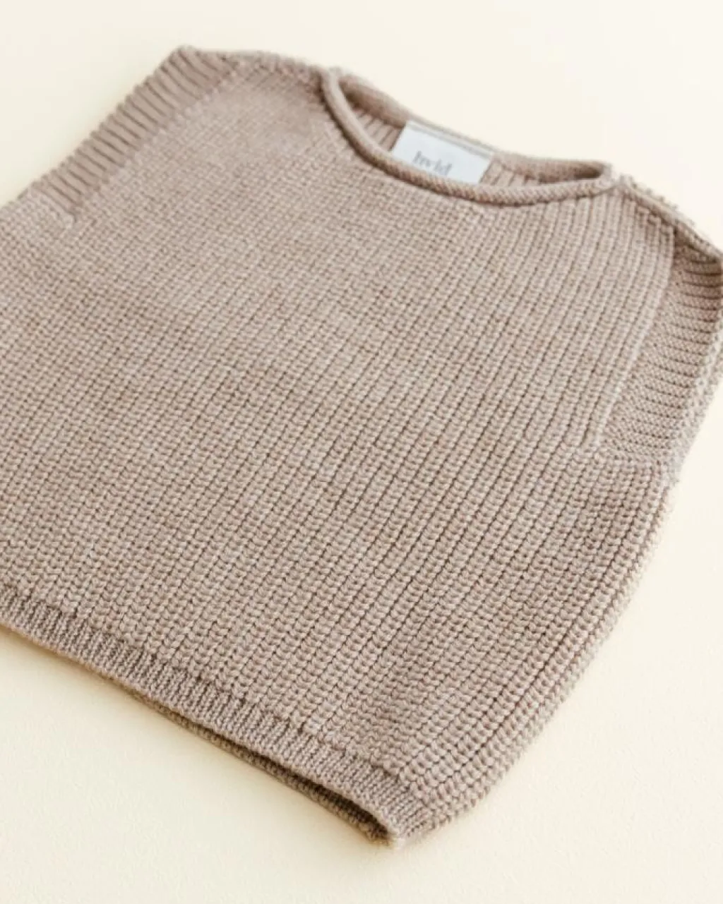 Hvid Vest Harvey Baby - Sand - Discount