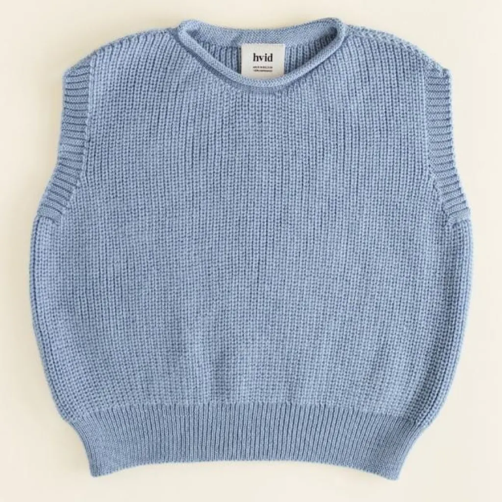 Hvid Vest Harvey Kids - Light blue - Best