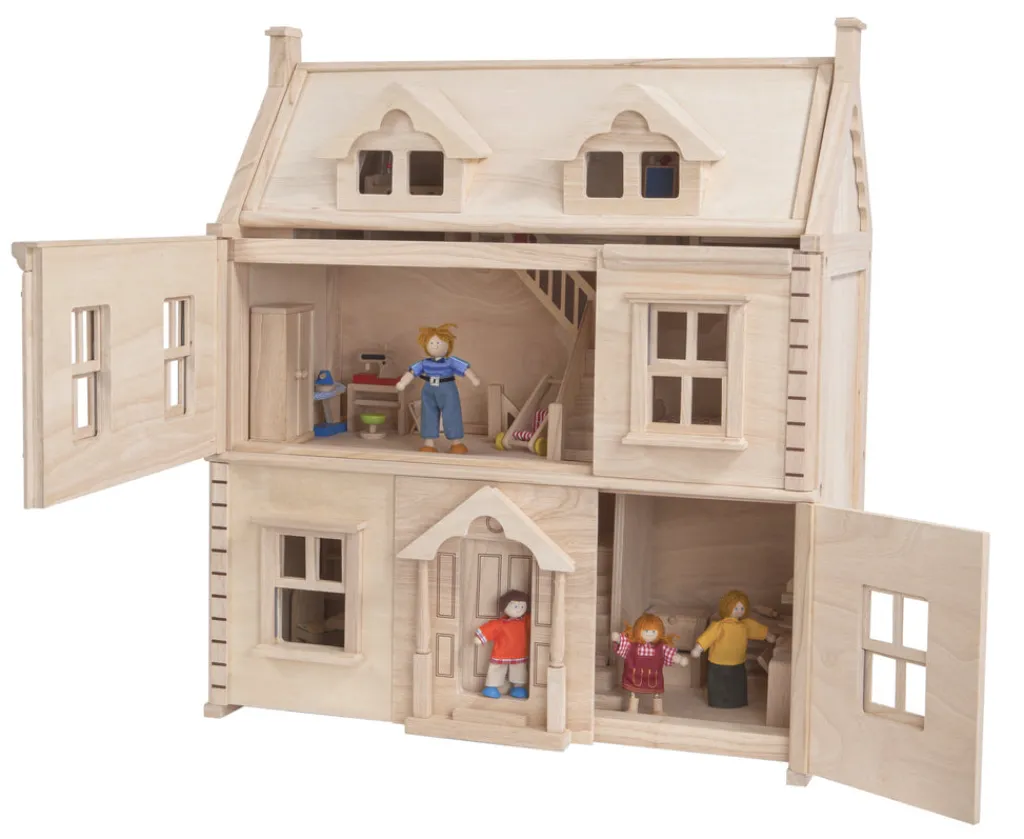 PlanToys Victoriaans poppenhuis - Clearance
