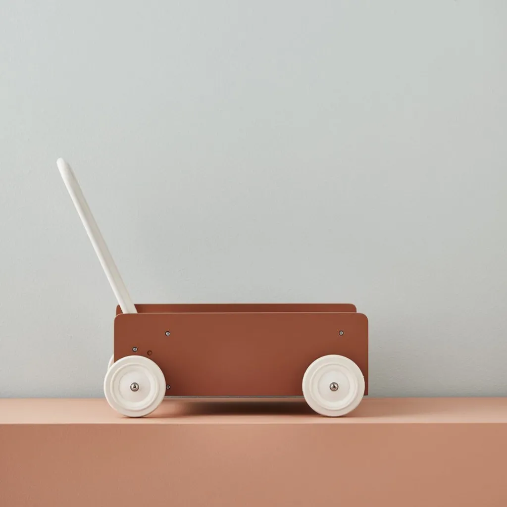 Kid's Concept Wandelwagentje - donker abrikoos - Sale