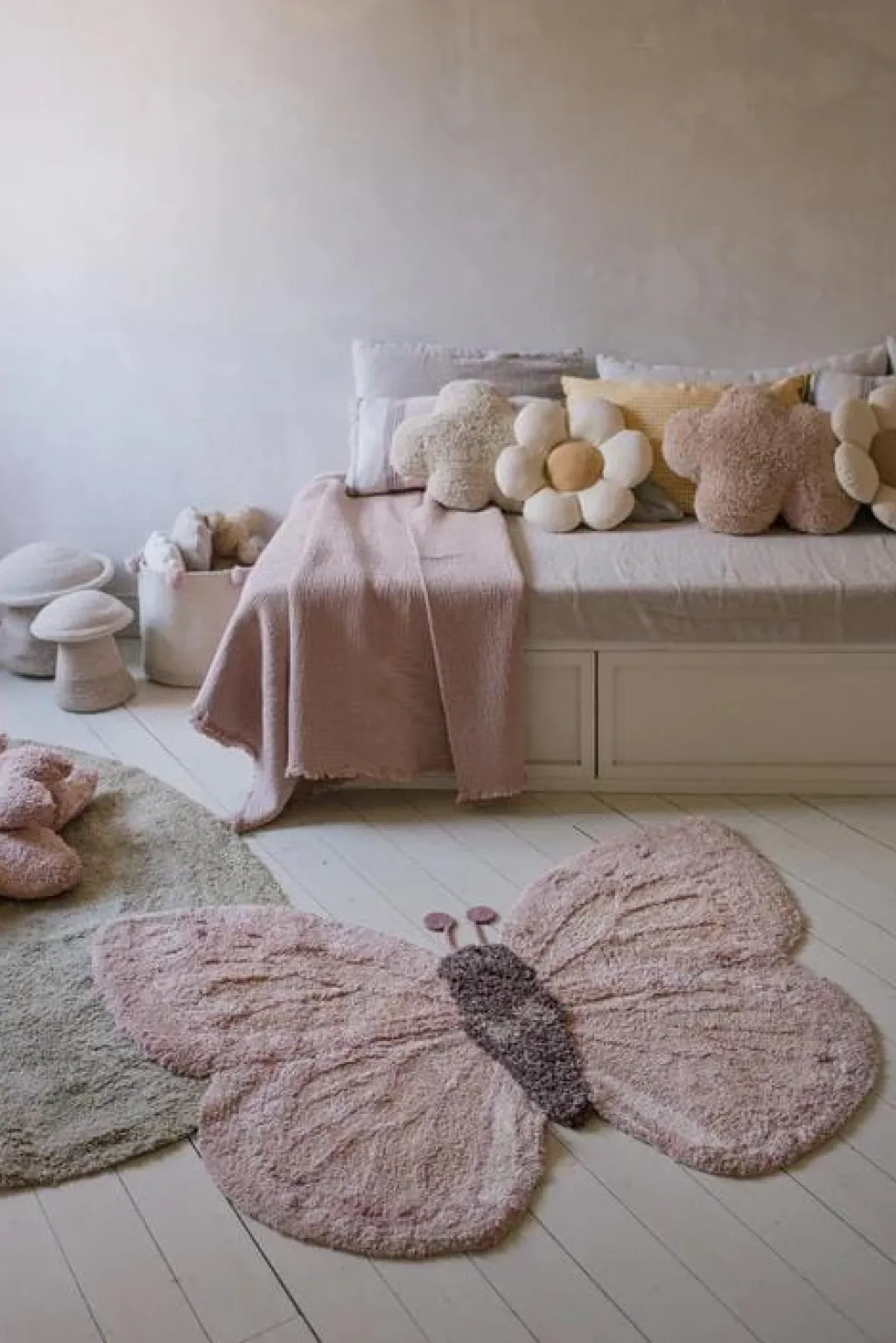 Lorena Canals Wasbaar tapijt Baby Butterfly - Best