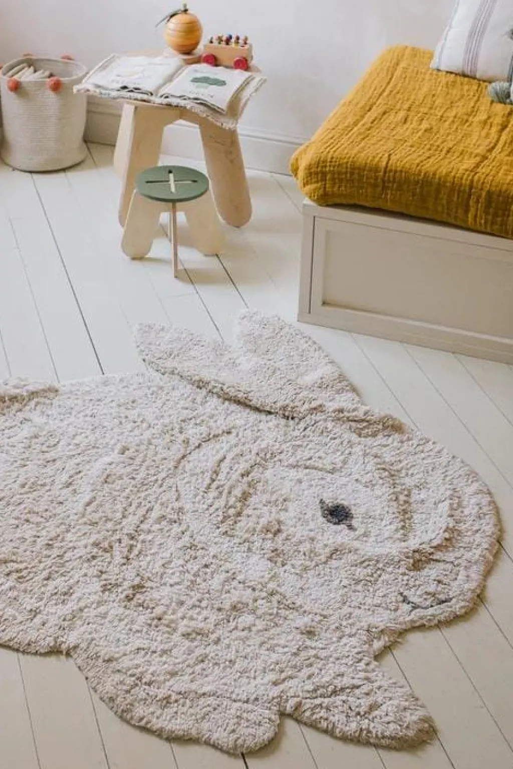 Lorena Canals Wasbaar tapijt Bunny - New