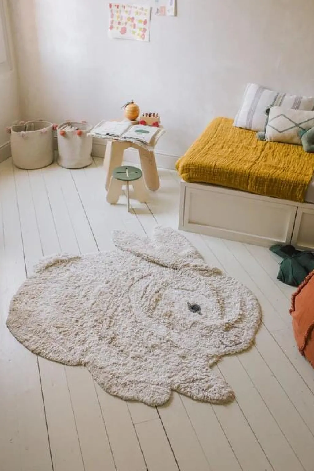 Lorena Canals Wasbaar tapijt Bunny - New