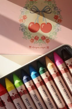 Konges Slojd Waskrijtjes 10 stuks - Cherry Bow -