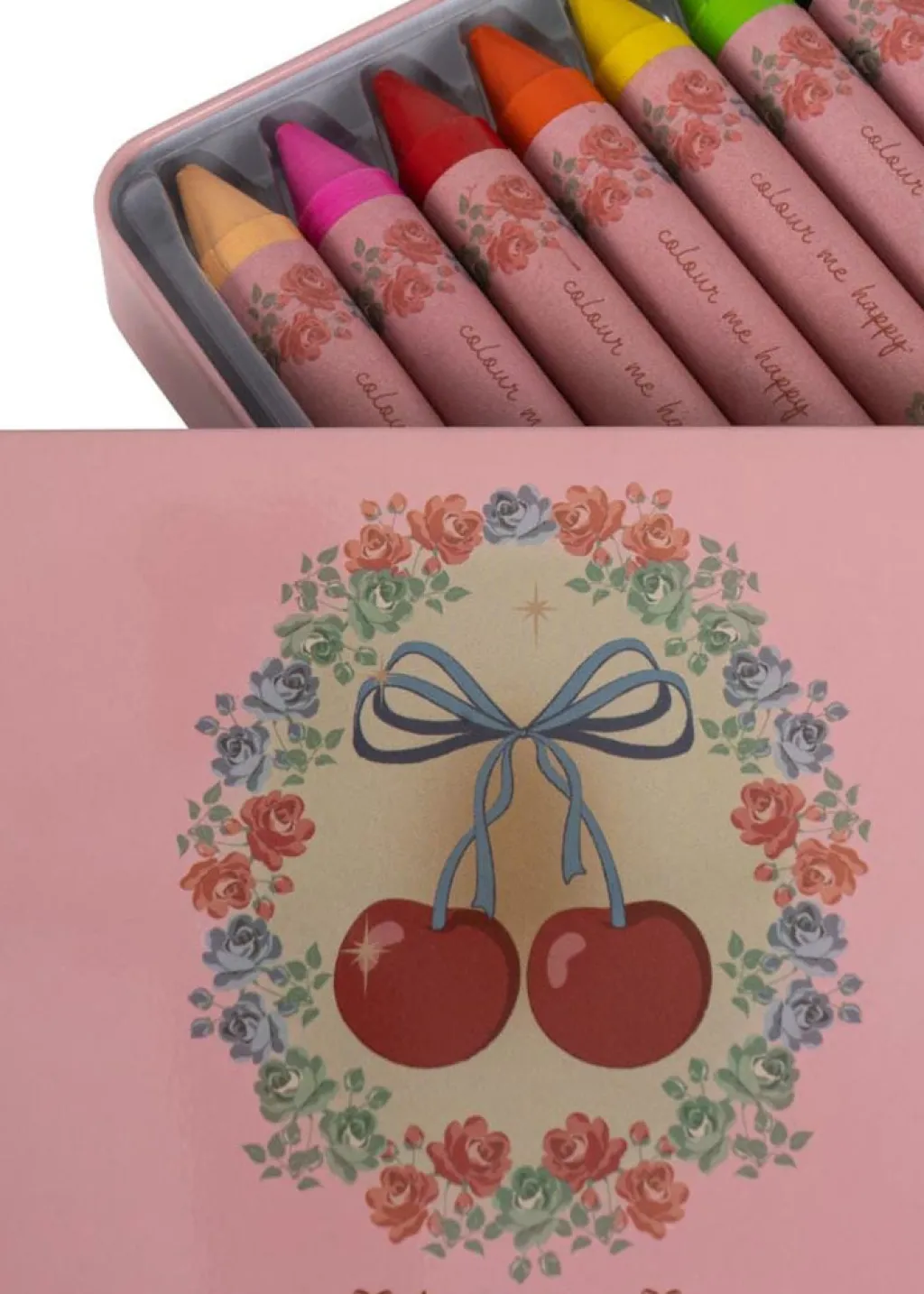 Konges Slojd Waskrijtjes 10 stuks - Cherry Bow -