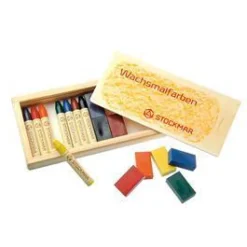 Stockmar Wasstiftjes en wasblokjes combi - 2x8 kleuren - New