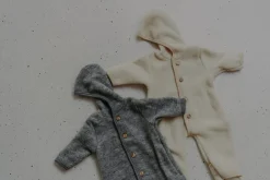 Engel Natur Wollen onesie - Natural - Hot